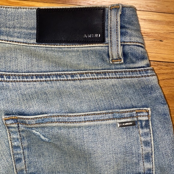 Amiri - Mens Denim Jeans - Medium Wash Blue - Size 30 - Picture 7 of 16